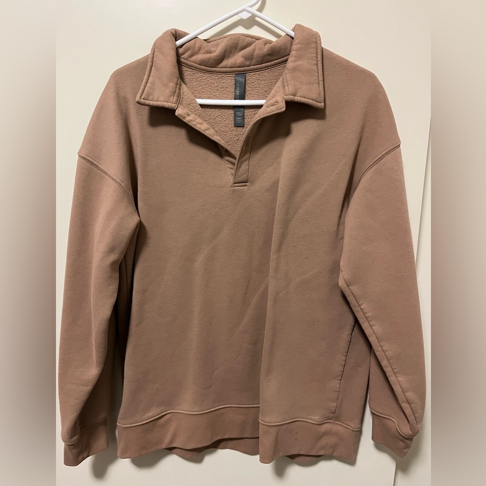 Fleece lined Pullover Sweatshirt